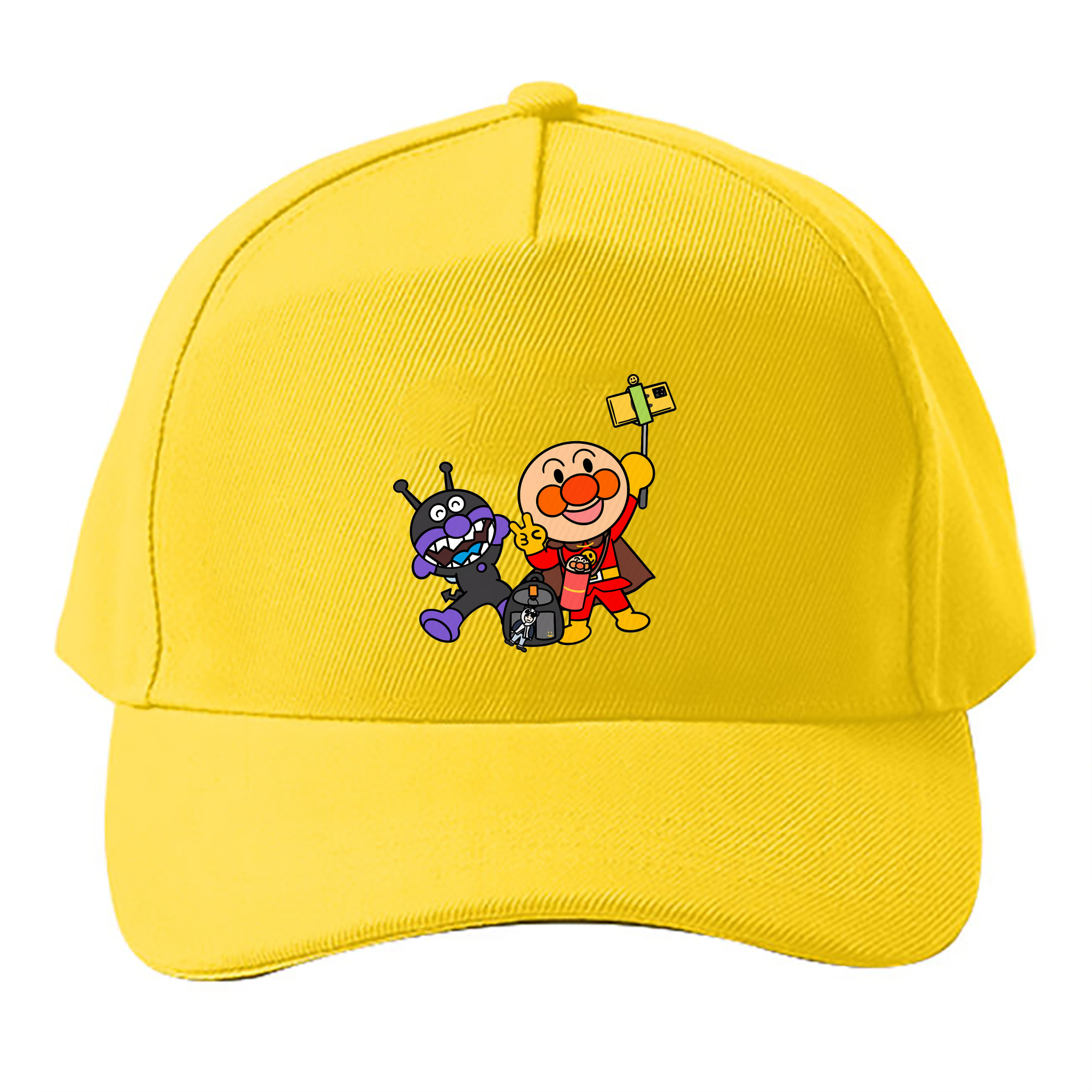 （画像用） アンパンマン Anpanman ベースボールキャップ 綿100％ 男女兼用 帽子 スポーツ